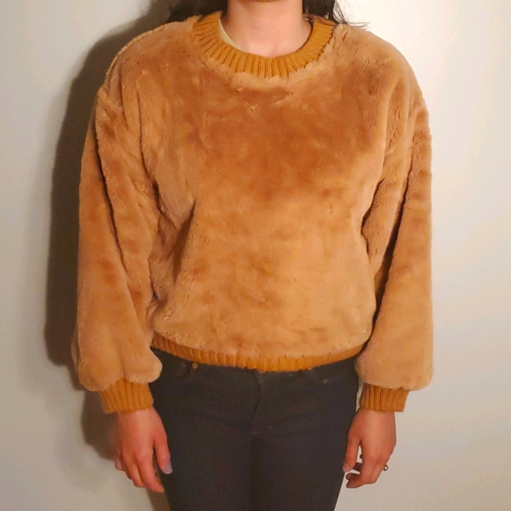 Furry Vintage Thrift Sweater